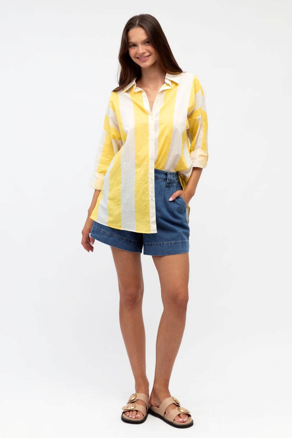 SARDINE STATE OF MIND SHIRT YELLOW