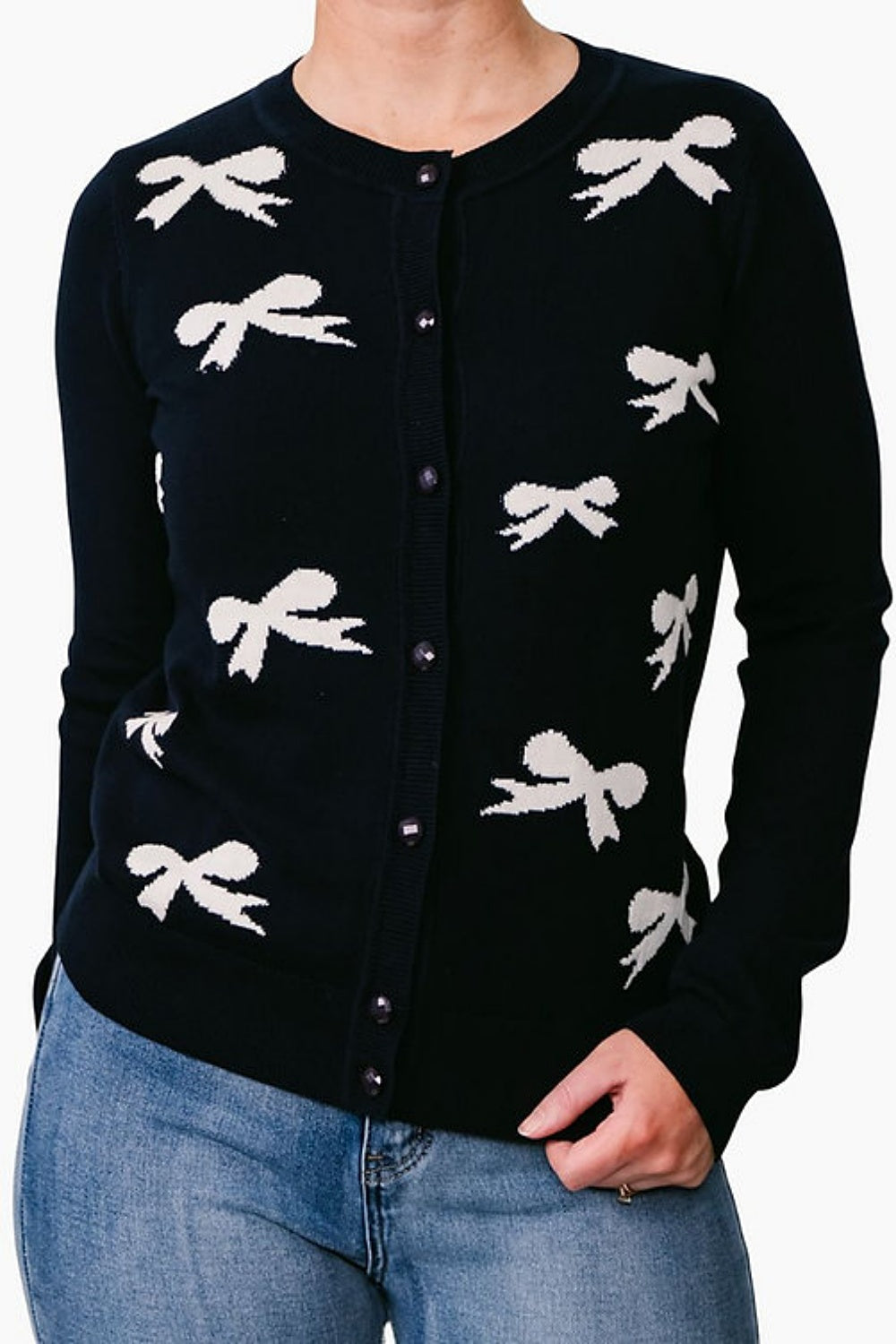 TAKE A BOW CARDIGAN
