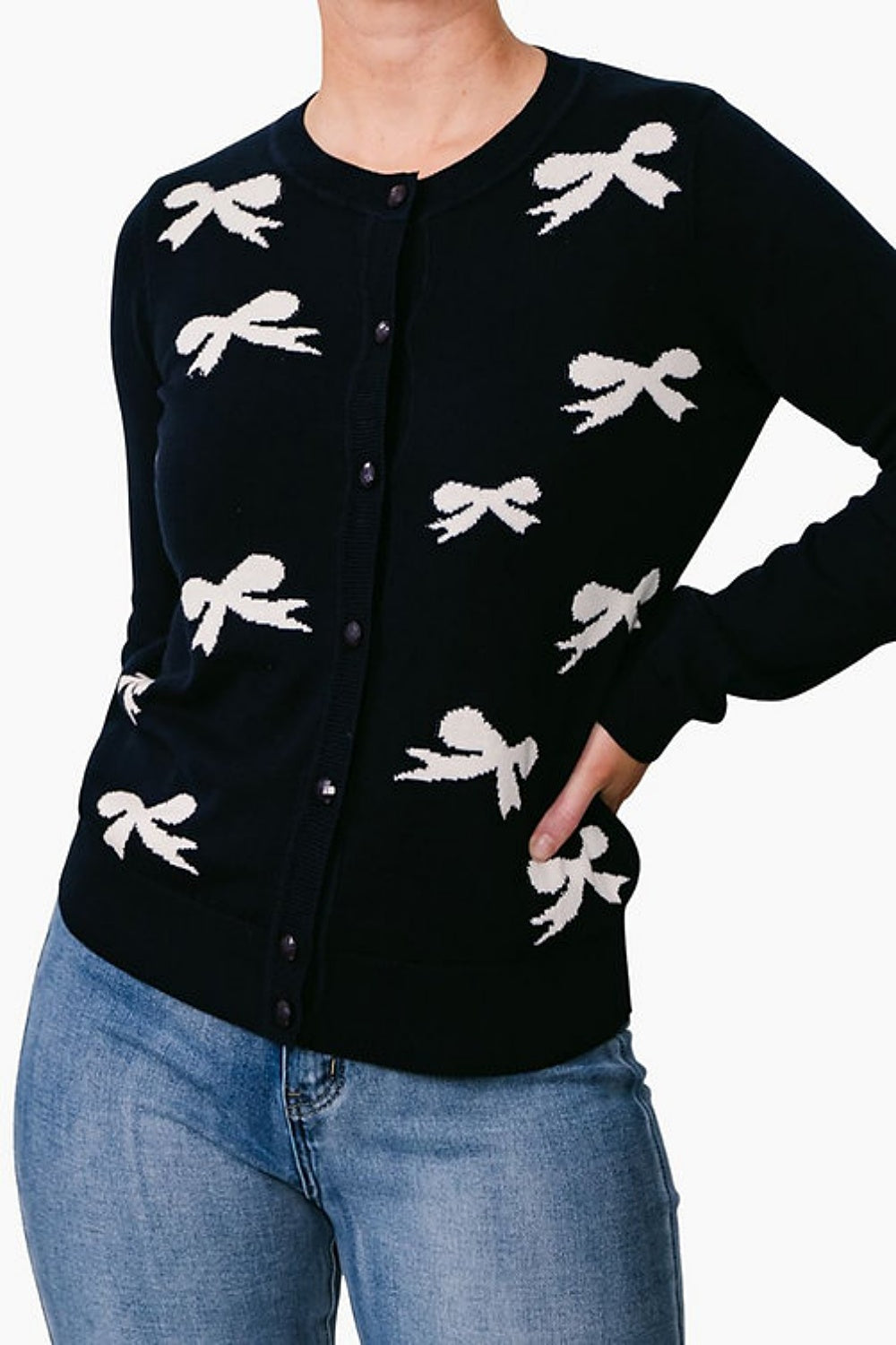 TAKE A BOW CARDIGAN
