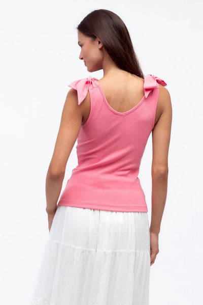 IT'S A TIE TOP PINK