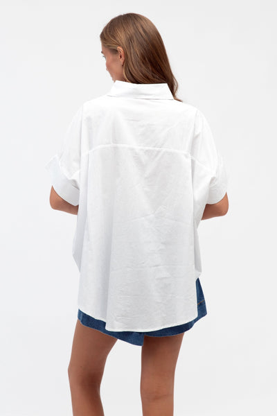 SEAING STARS SHIRT WHITE