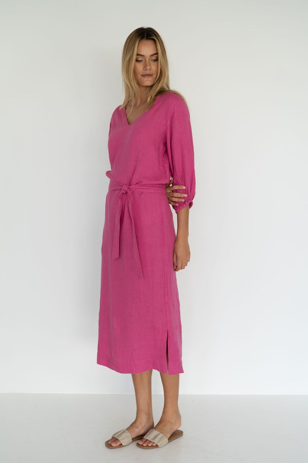 CUBA DRESS FUCHSIA