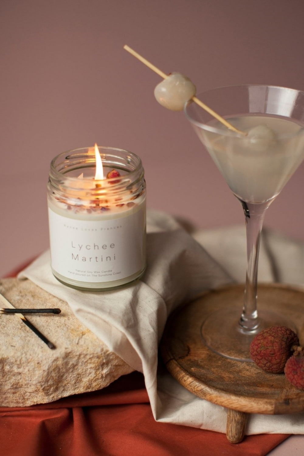 LYCHEE MARTINI CANDLE